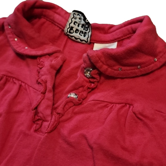 Pogo CLUB OF NY Red Polo Tee - Picture 2 of 2